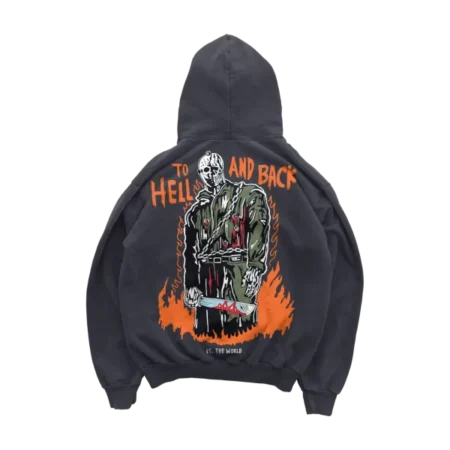 Hell and Back Hoodie Stonewashed
