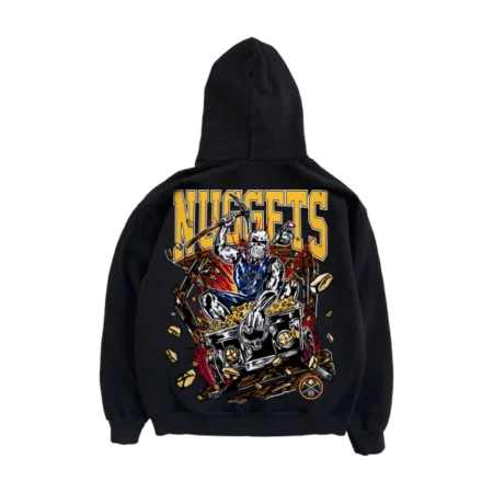 Warren Lotas Nuggets Gold Fury Hoodie