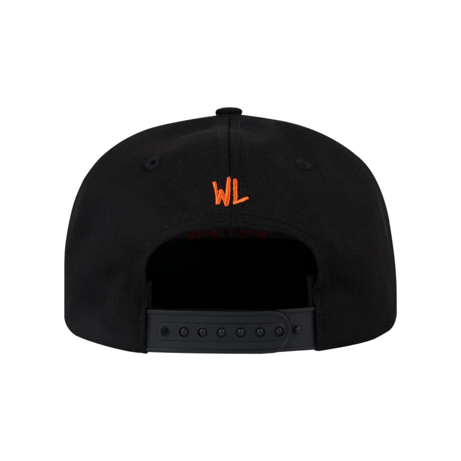 Warren lotas Sports Cap - Orange/Black - Image 2