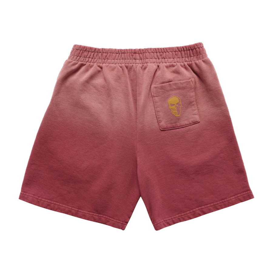 Warren Lotas Cleveland Cavaliers Flaming Skull Shorts - Image 2