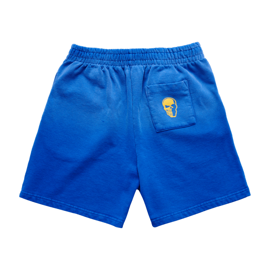 Warren Lotas Golden State Warriors Flaming Skull Shorts - Image 2