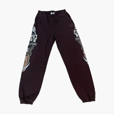 Warren Lotas 3 Reaper Sweatpant Dark Brown