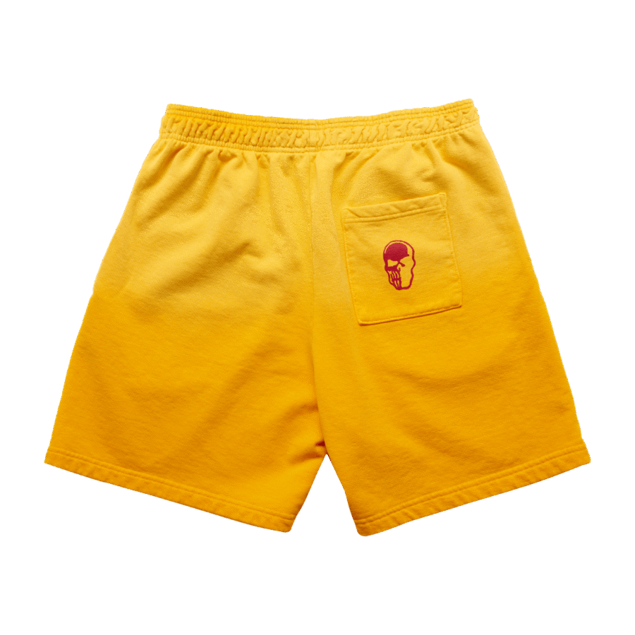Warren Lotas Miami Heat Flaming Skull Shorts - Image 2